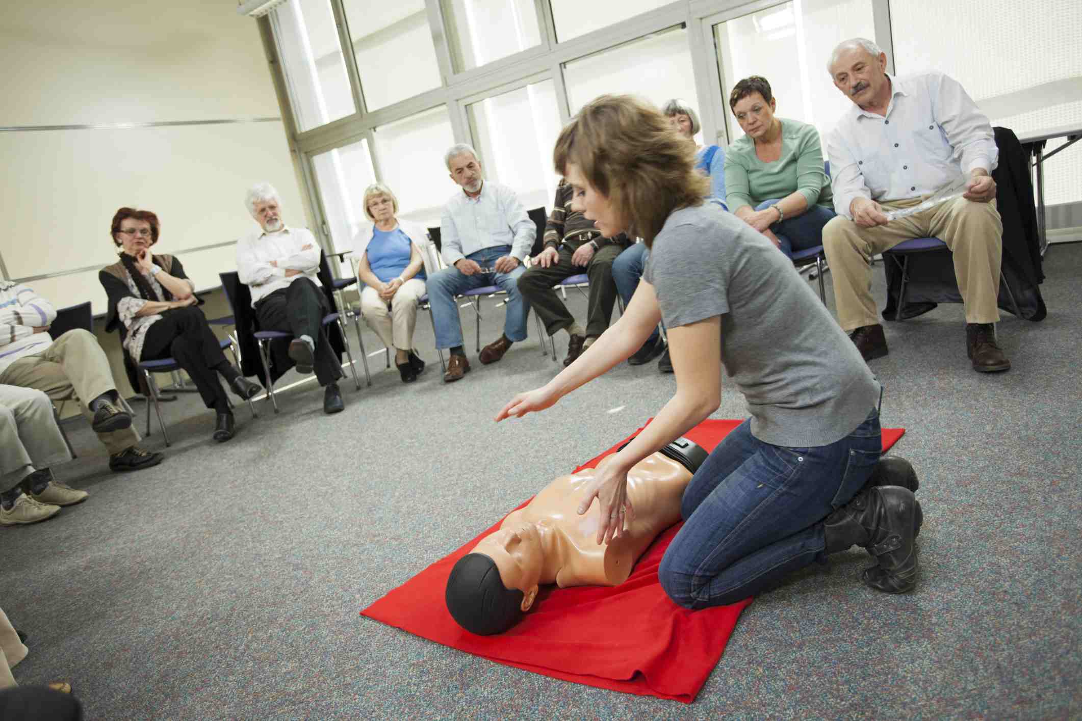 cpr on a real person